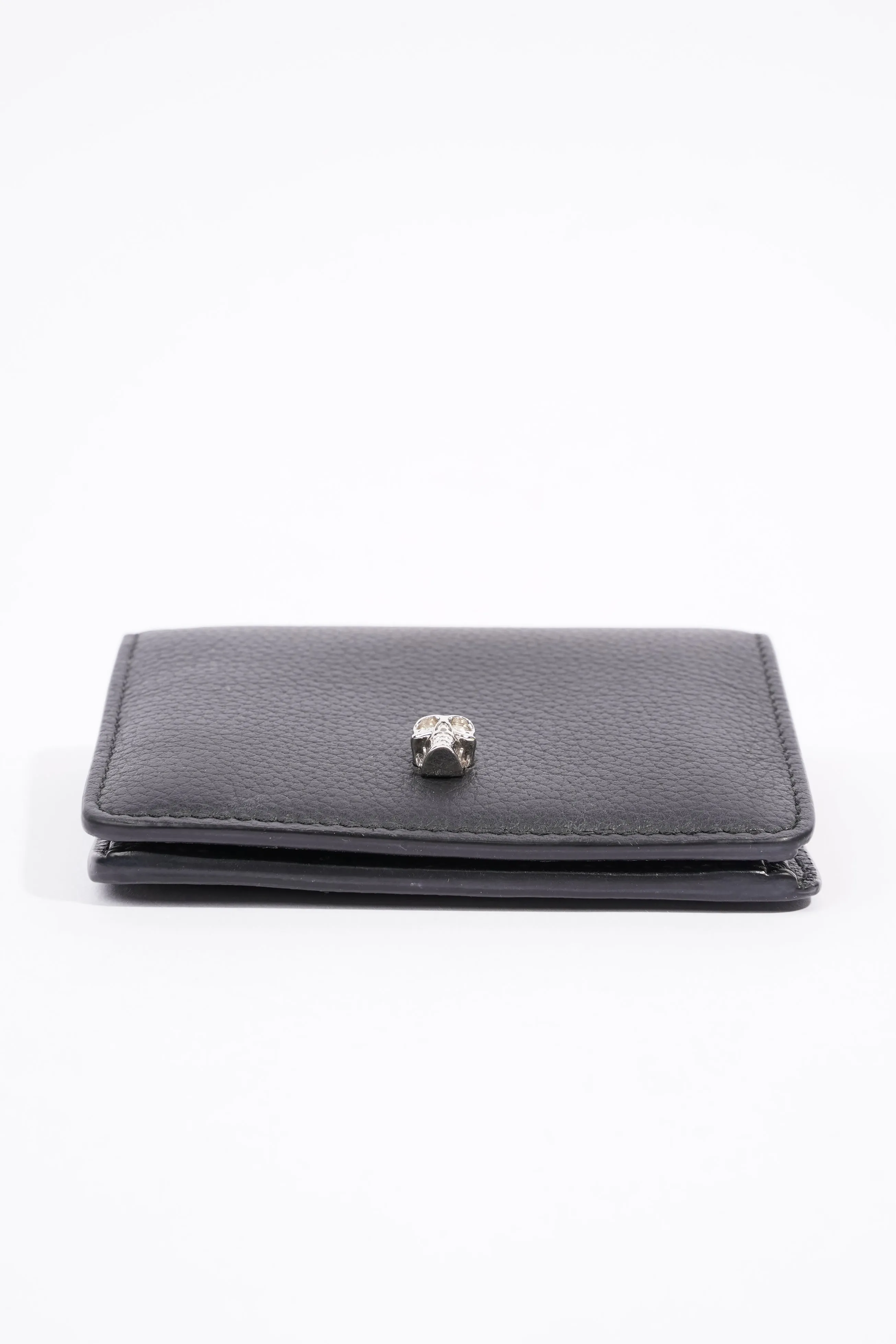 Alexander McQueen Bi-Fold Wallet / Black / Leather