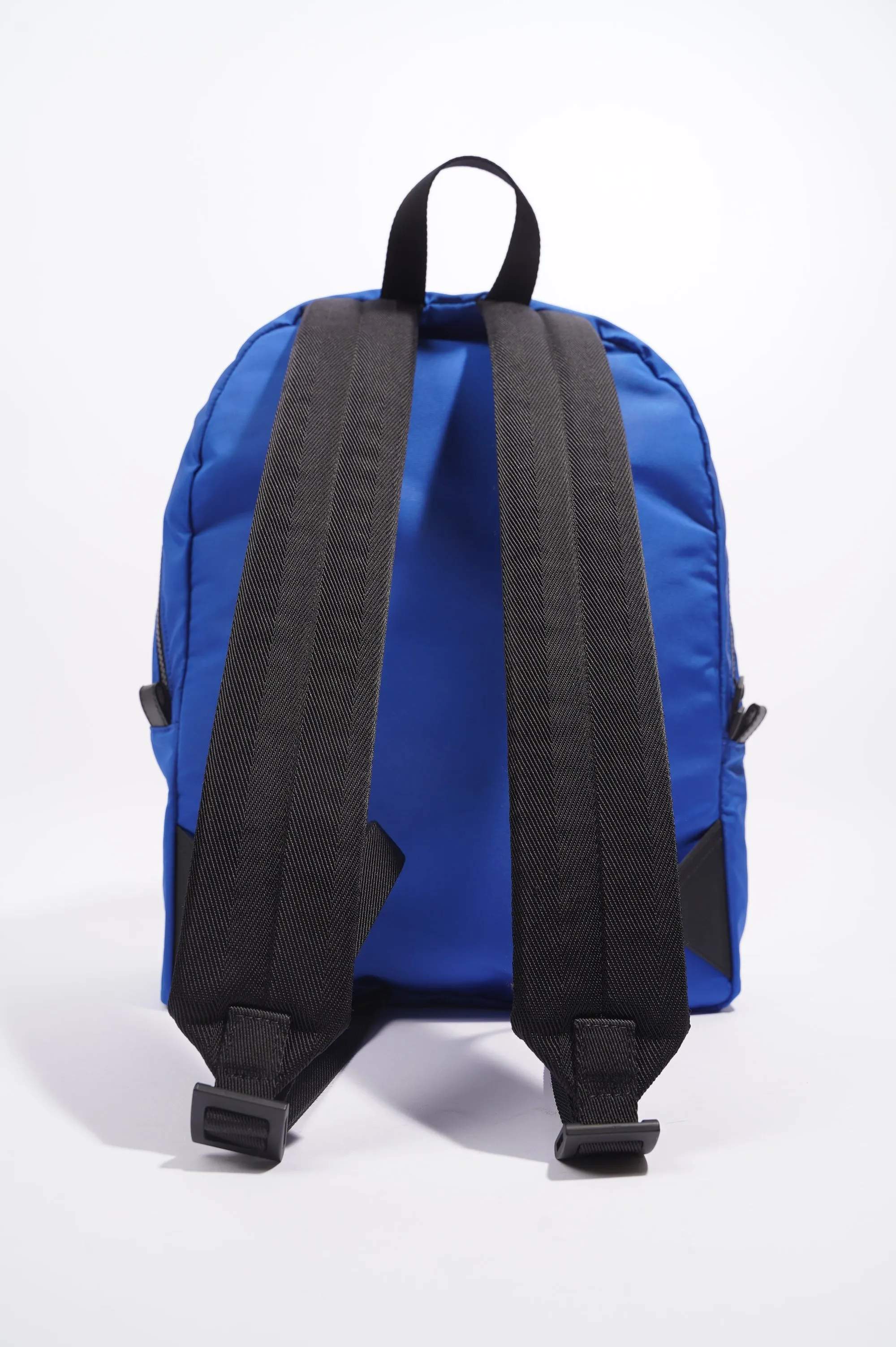 Alexander McQueen Mens Nylon Backpack Blue