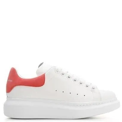 Alexander Mcqueen "OverSIZE" sneakers orange suede heel