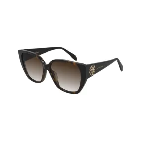 Alexander Mcqueen Sunglass Woman havana Brown AM0284S-003