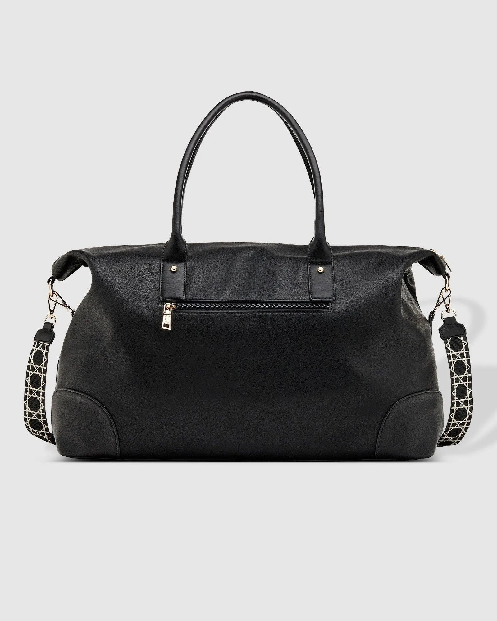 Alexis Weekender Travel Bag Black Ezra