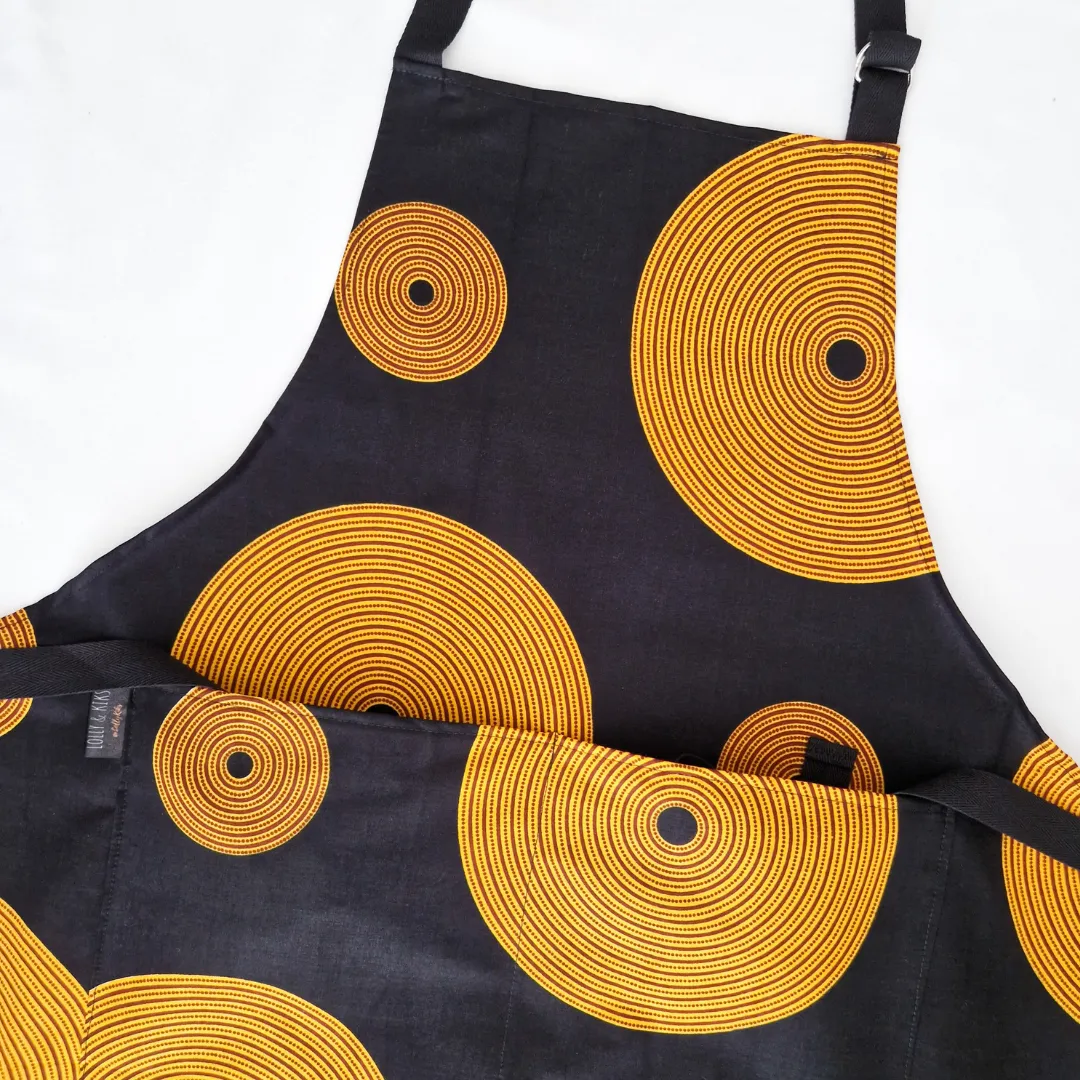 Apron - Black and Gold