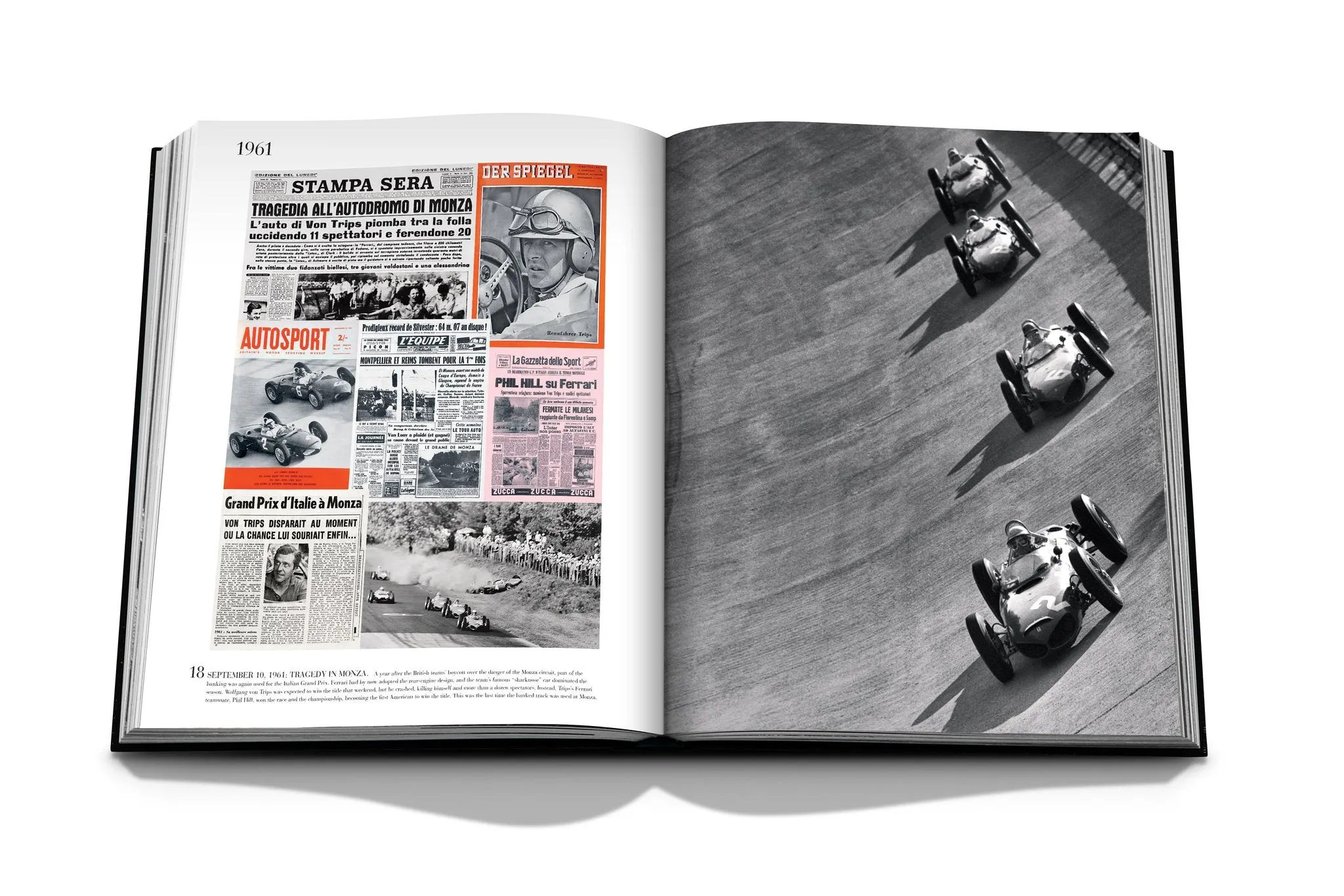 ASSOULINE Formula 1: The Impossible Collection Hardcover Book by Brad Spurgeon