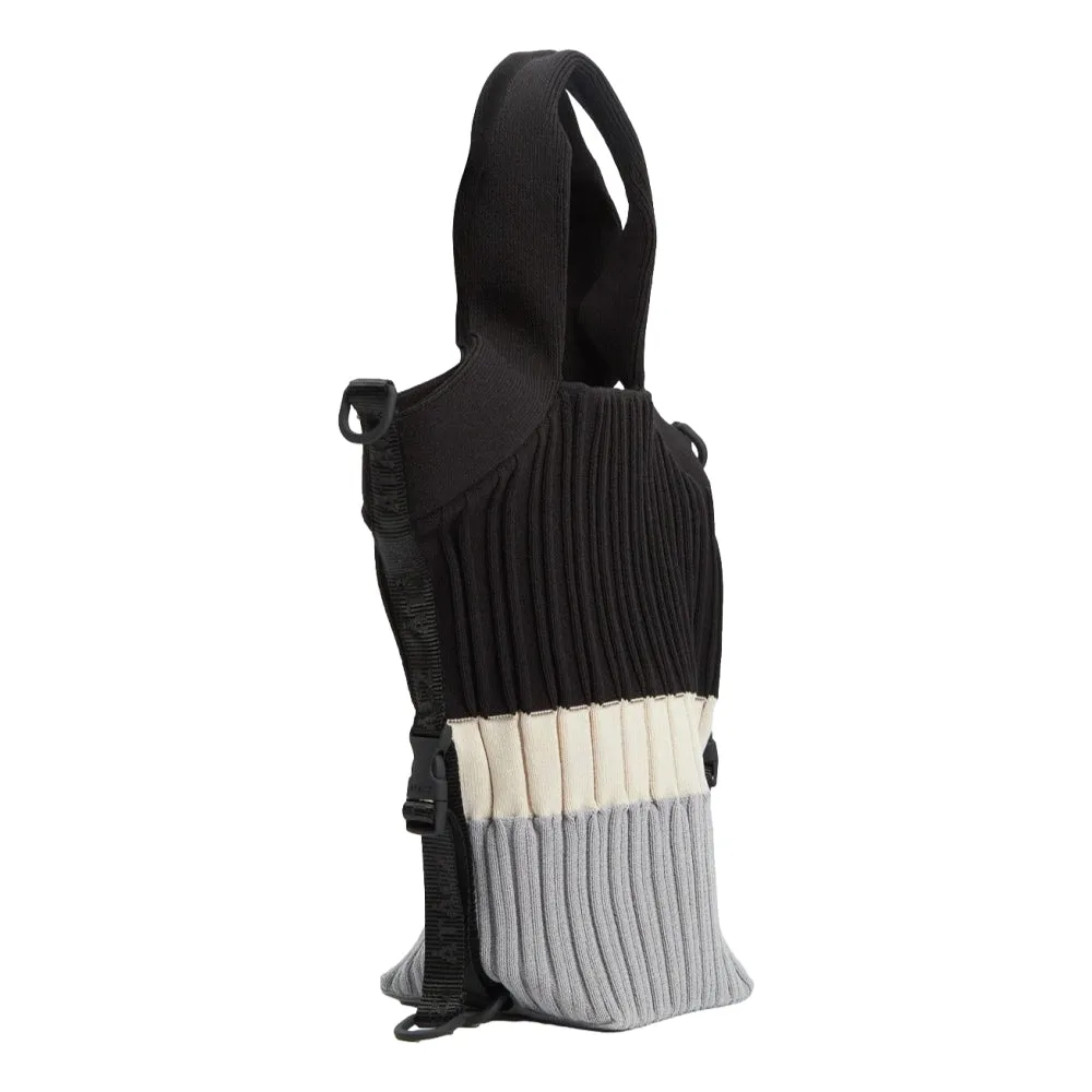 ATACZ VOYAGE TOTE BAG BLACK STRIPES-BLACK STRIPES