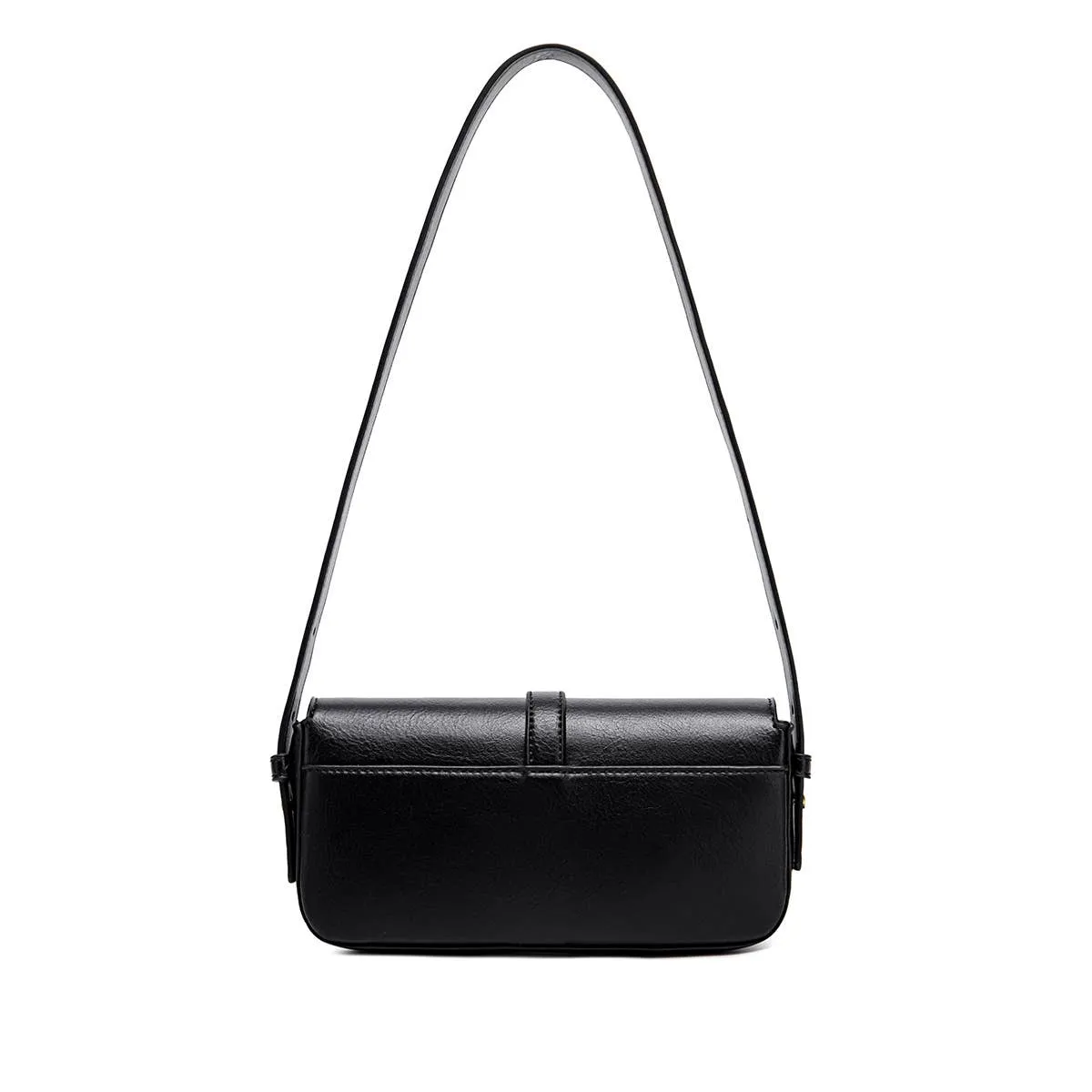 Athena Recycled Vegan Slim Bag in Black