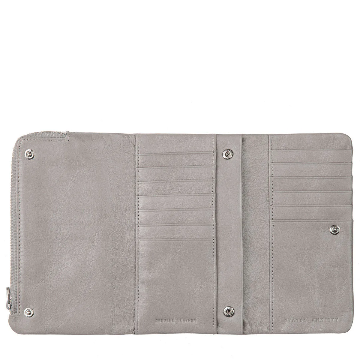 Audrey Wallet- Light Grey