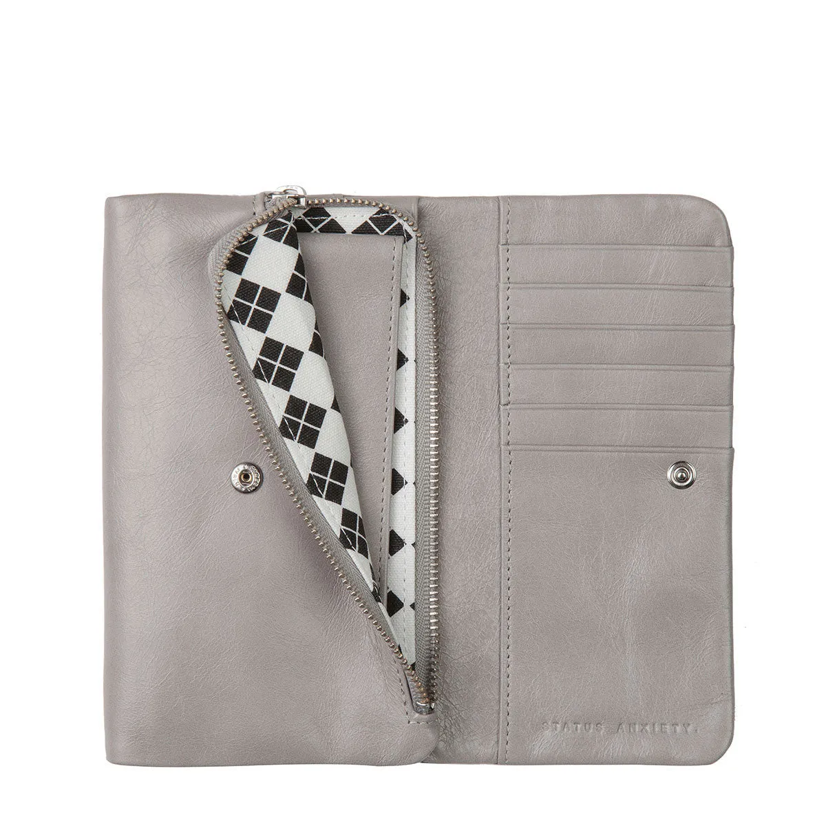 Audrey Wallet- Light Grey