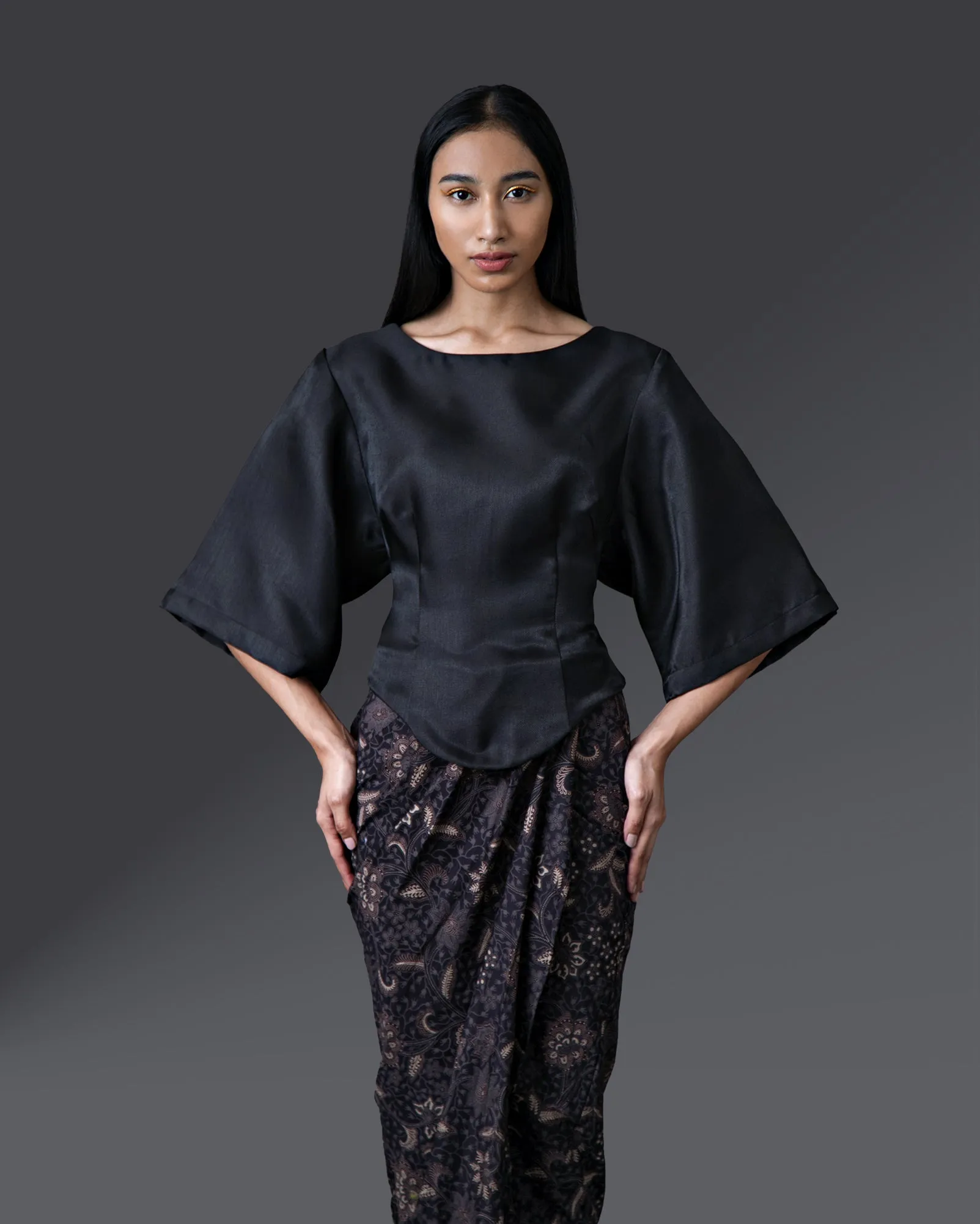 Baju Sampan (Black)