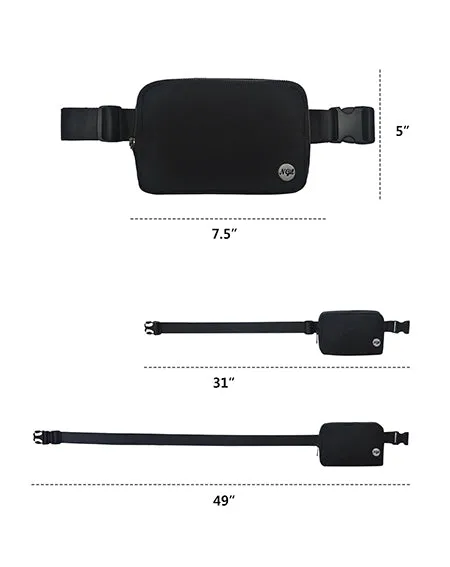 Black NGIL Belt Bag