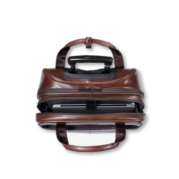 Brando Winchester 17" Laptop/Overnight Trolley Bag | Brown