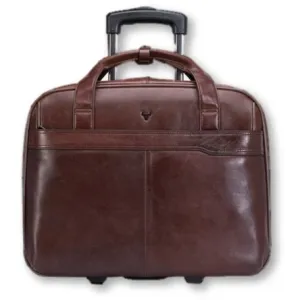 Brando Winchester 17" Laptop/Overnight Trolley Bag | Brown