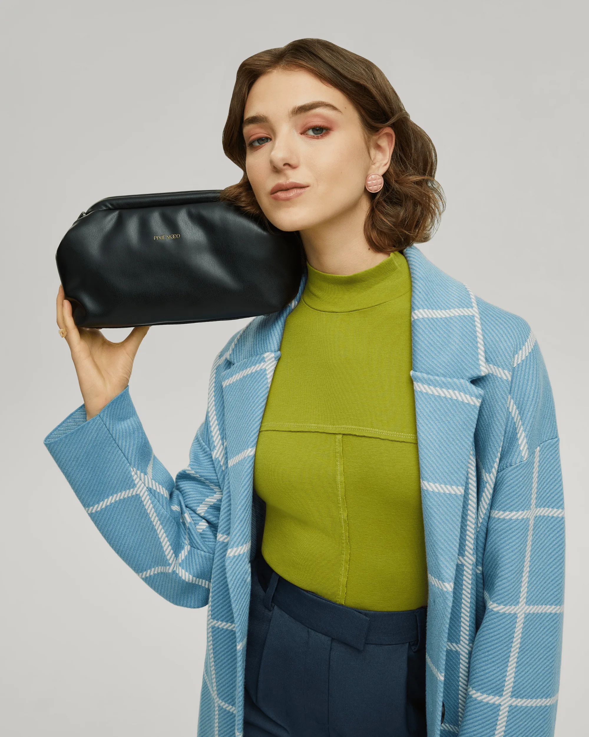 Bubbly Vegan Leather Clutch | Multiple Colours