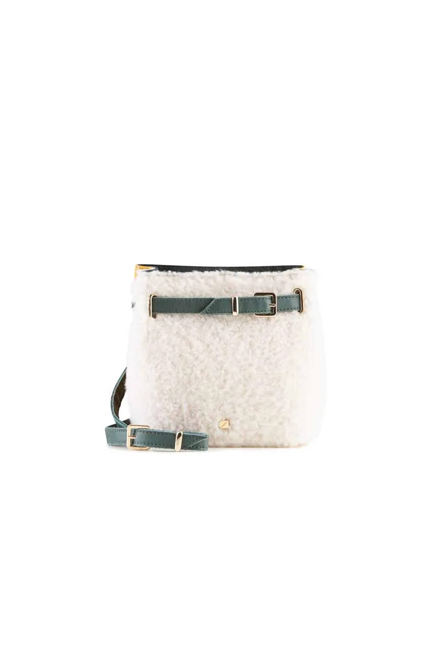 Bum bag White Shearling