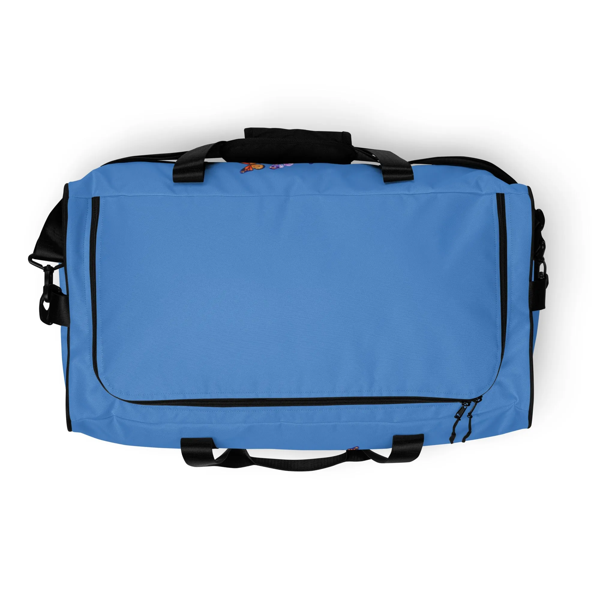 Butterflies in Flight Duffle Bag (Blue)