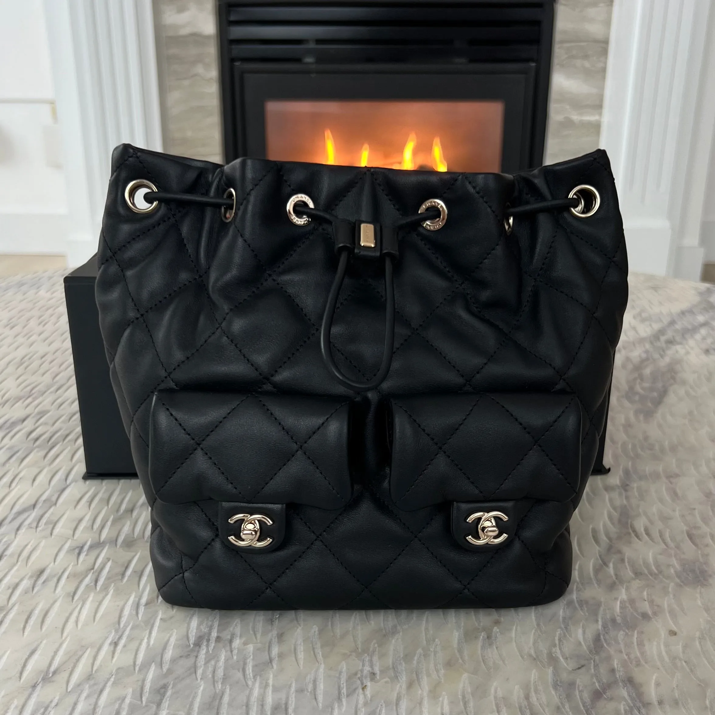 Chanel Coco Mellow Backpack 23B