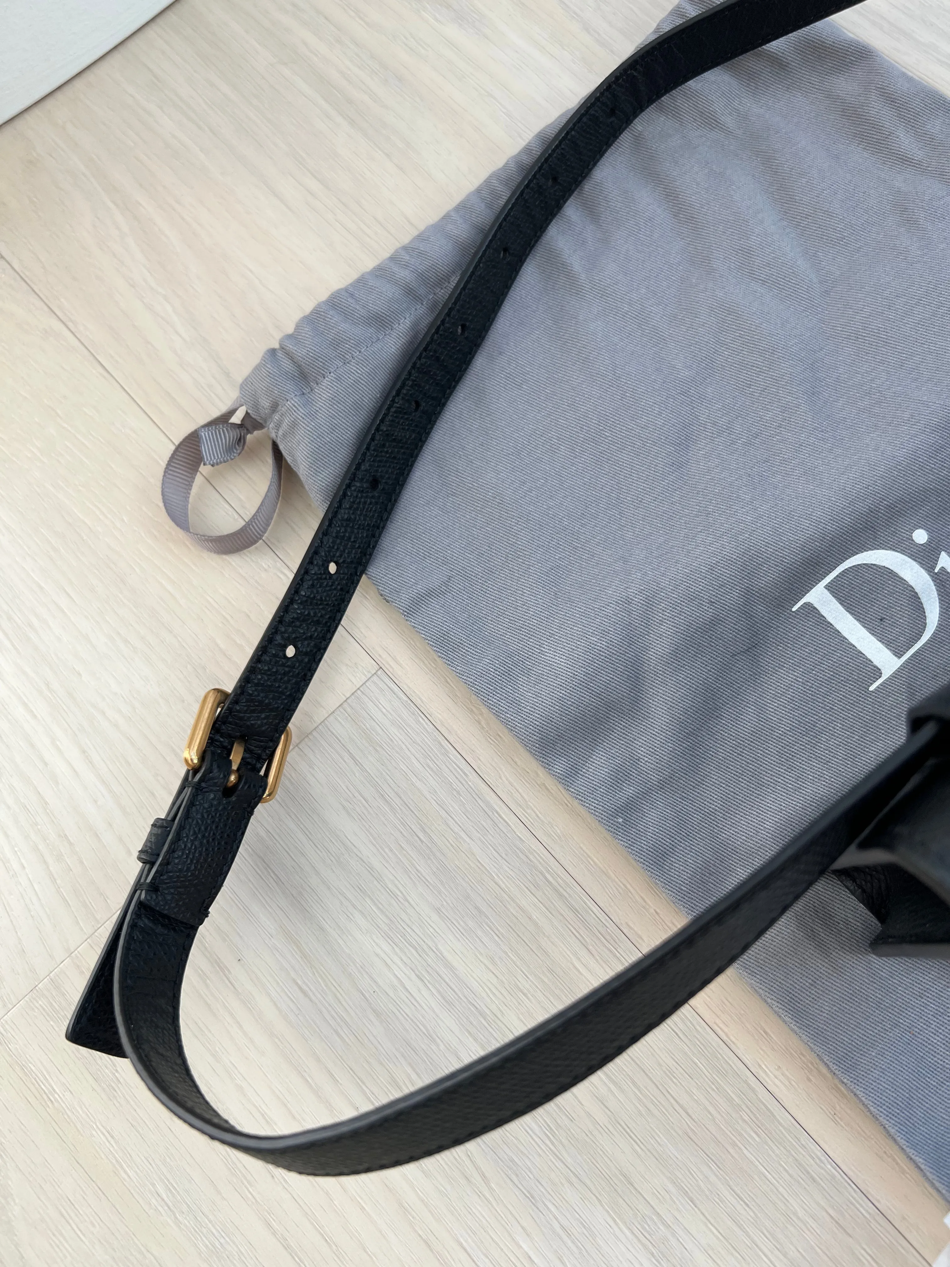 Christian Dior Saddle Belt Pouch