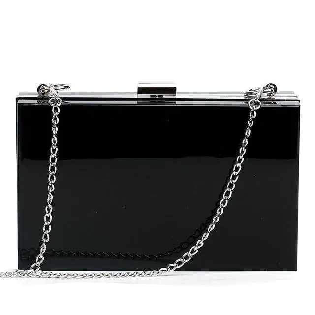 Clear Art Transparent Clutch