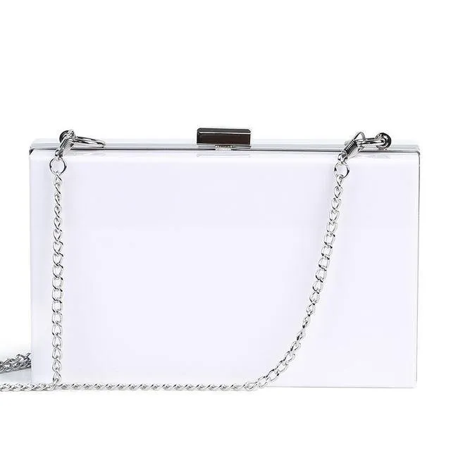 Clear Art Transparent Clutch