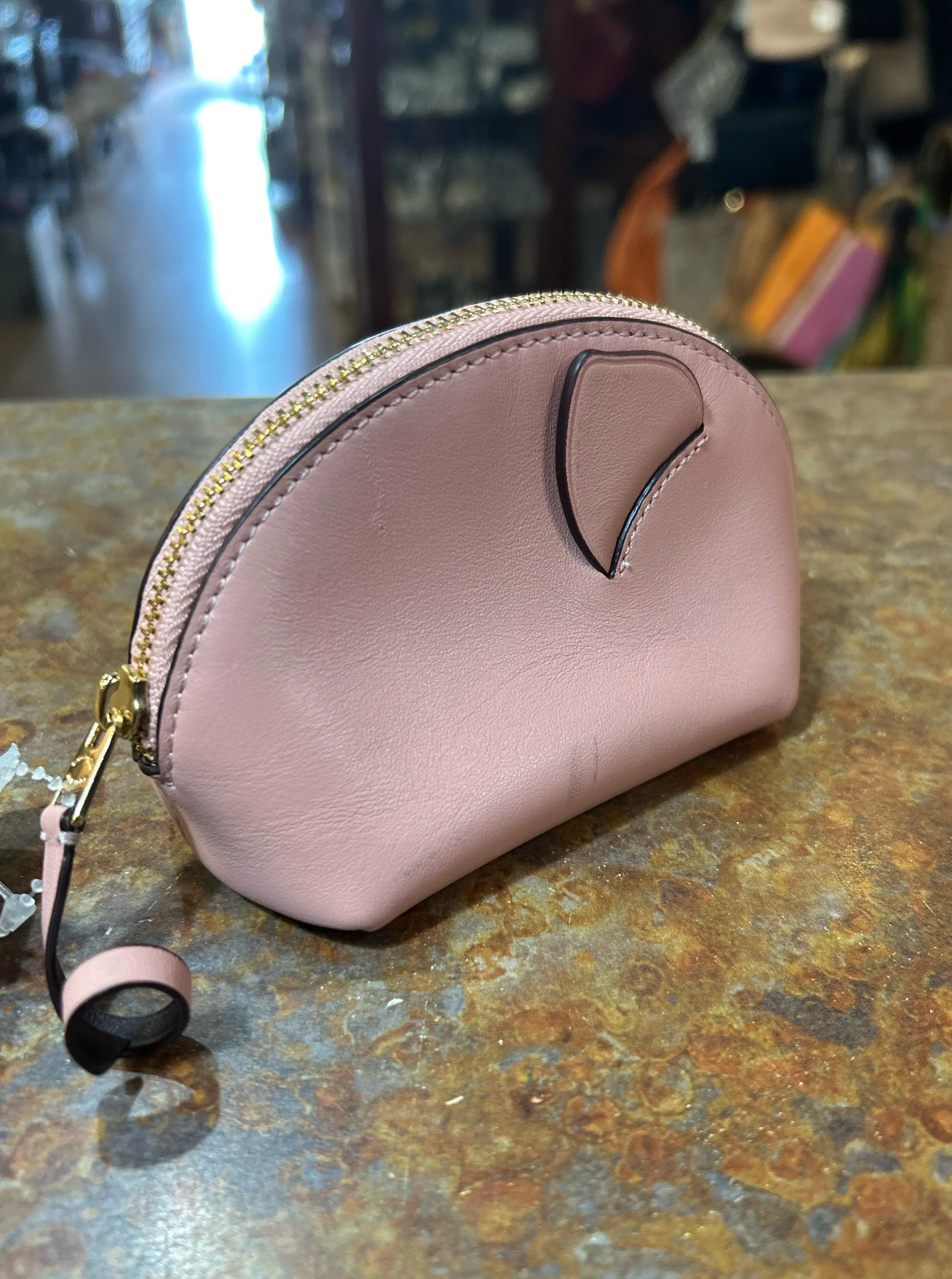 Coach Piggy Leather Coin Purse