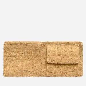 Cork Leather Coin Wallet