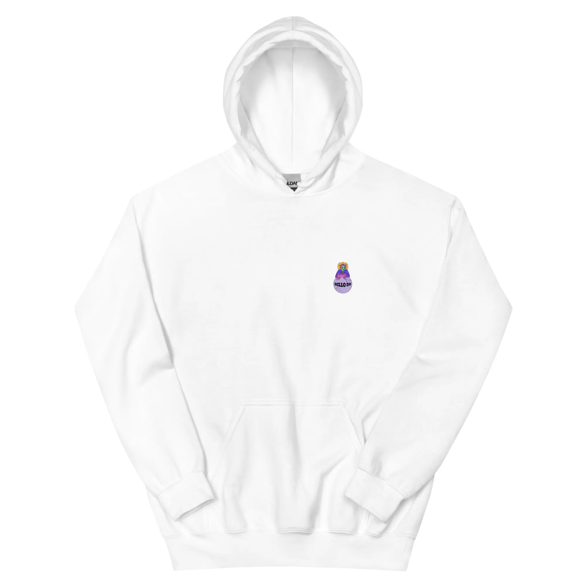 Dillo Space Cowboy Hoodie -  (White)