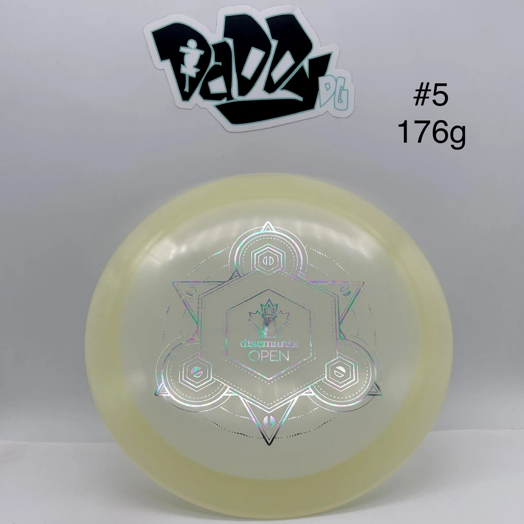 Discmania Color Glow C-Line FD3 - 2023 Discmania Open Stamped Fairway Driver