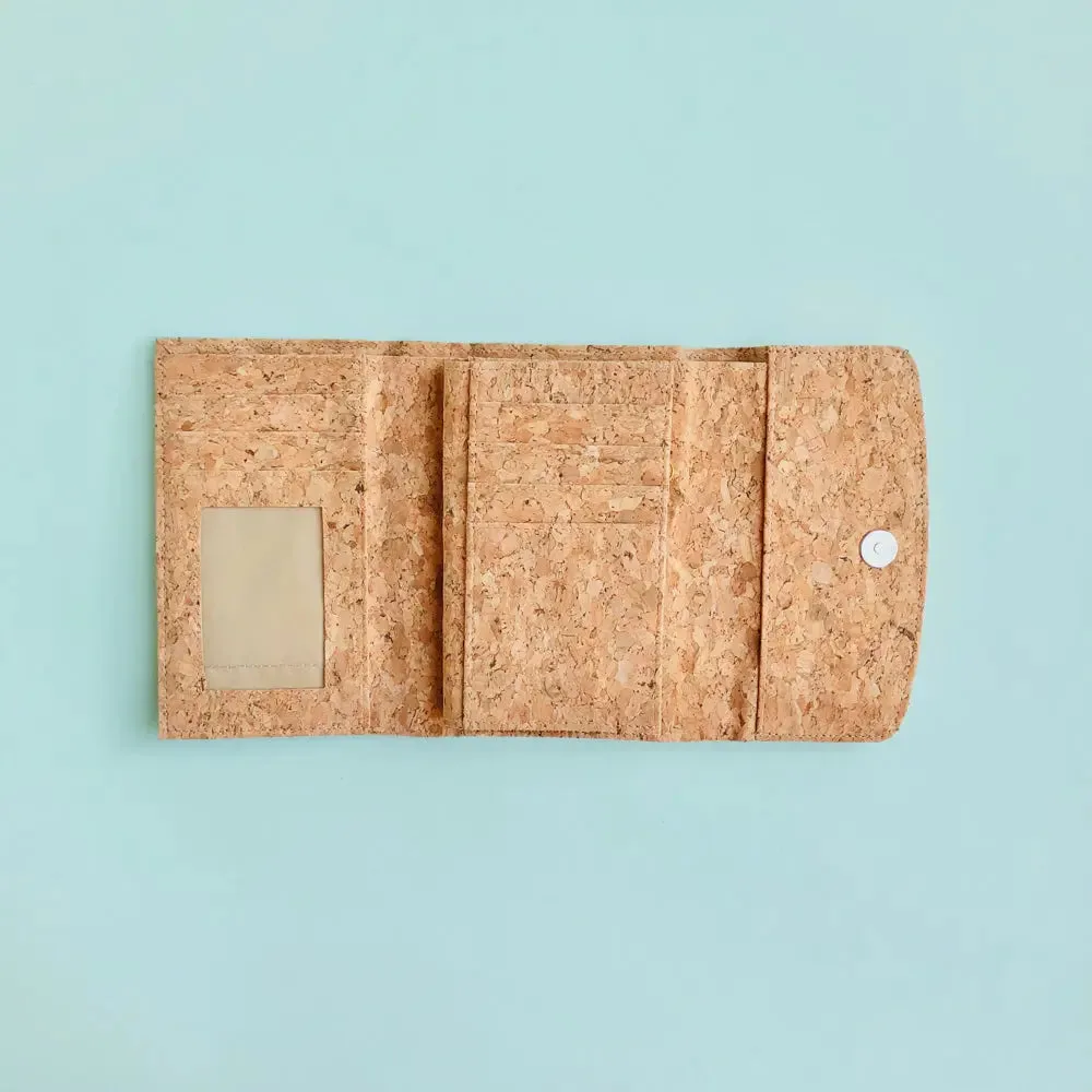 Emily Short cork wallet By The Sea Collection