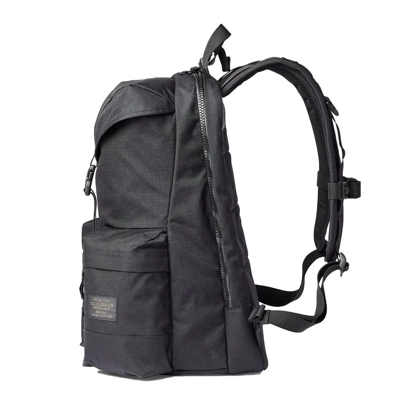 Filson Ripstop Nylon Backpack Black