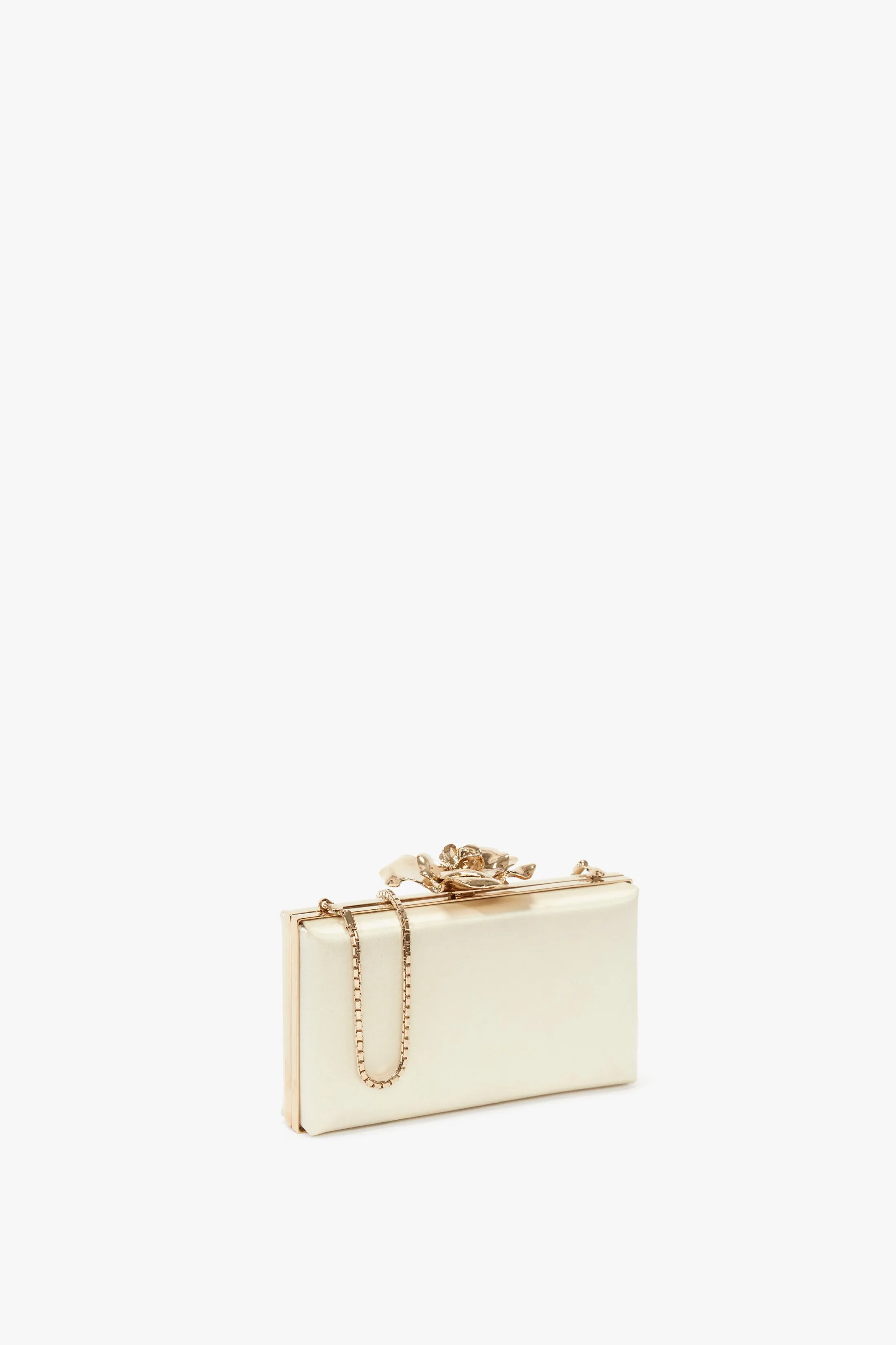 Frame Flower Minaudiere Bag in Chamomile