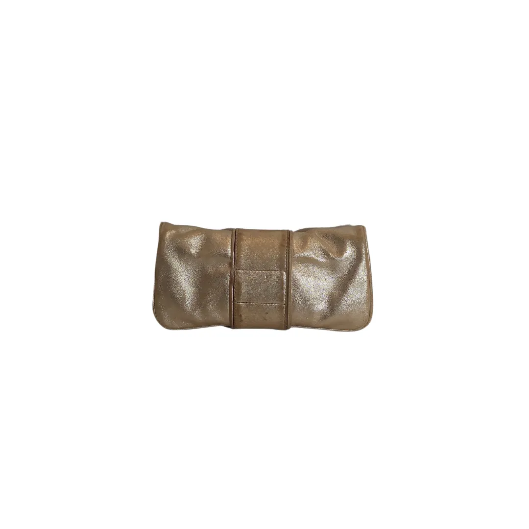 Gucci Gold Leather Vintage Clutch | Pre loved |