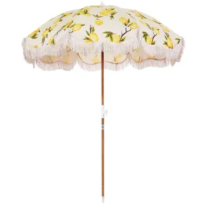 Holiday Beach Umbrella - Lemons