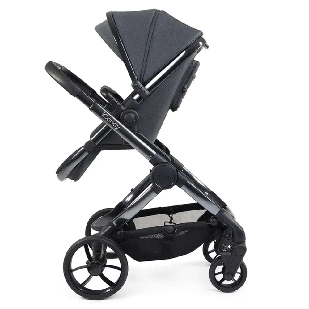 iCandy Peach 7 Cocoon Travel System Bundle - Dark Grey