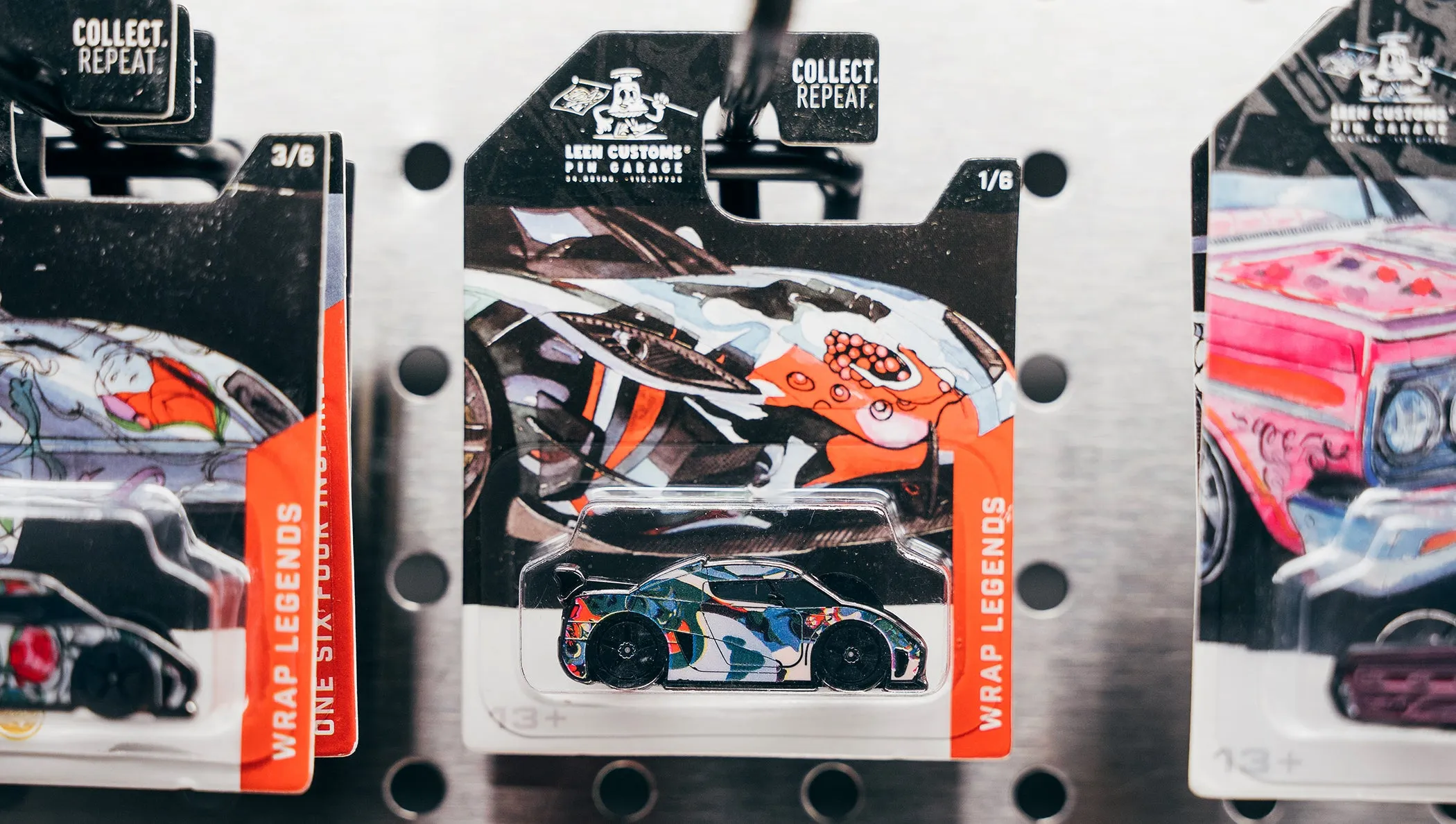 James Jean Pomegranate Koenigsegg Agera RS Leen Customs Enamel Pin