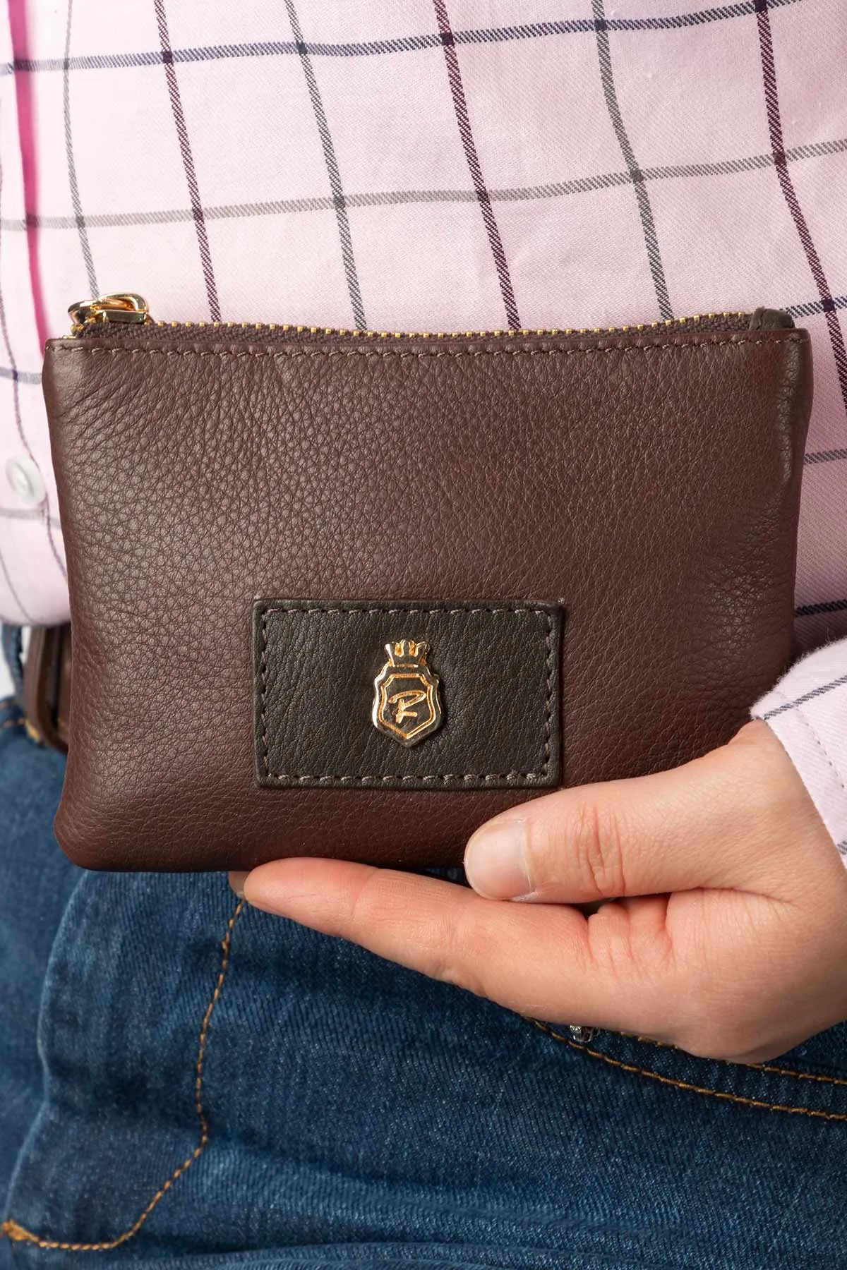 Ladies Leather Coin Purse - Helmsley