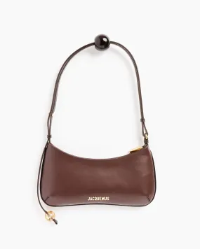 Le Bisou Perle Bag in Medium Brown