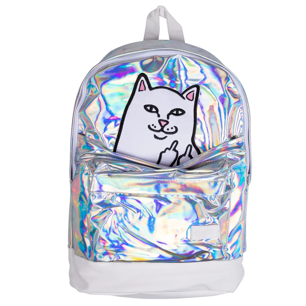 Lord Nermal Velcro Backpack (Peace) “Iridescent”