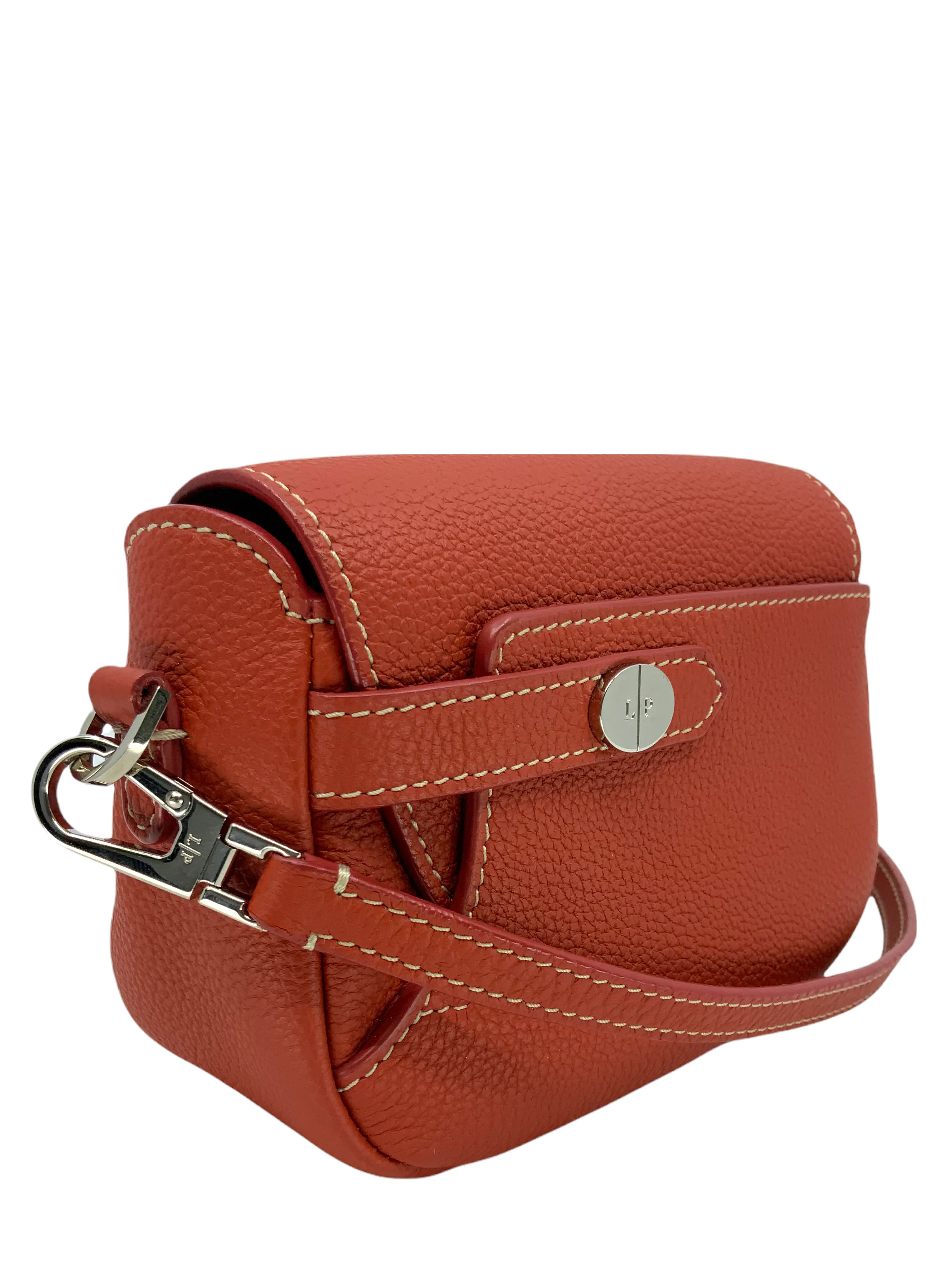 Loro Piana Mini Lune Odessa Leather Crossbody