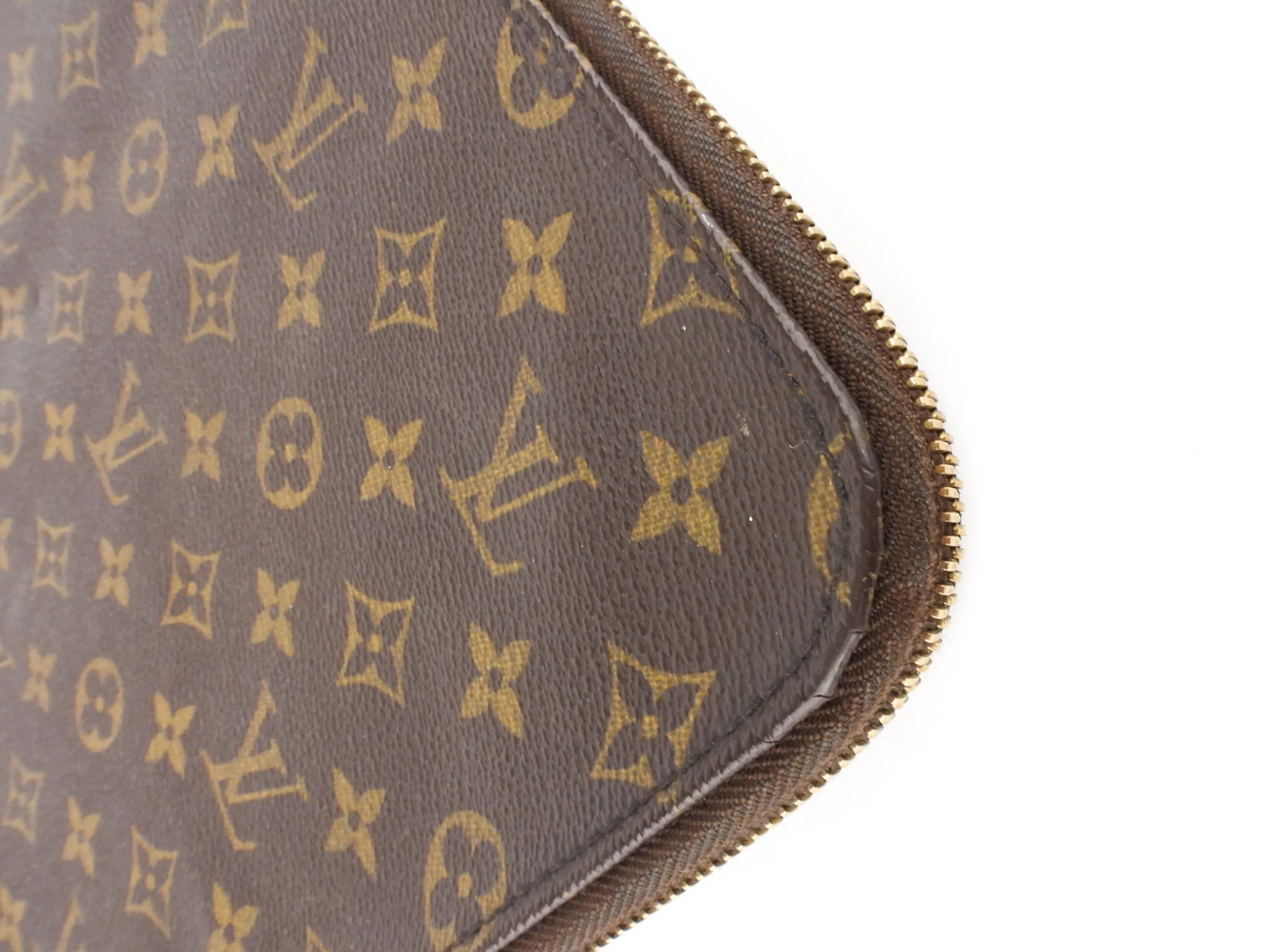 Louis Vuitton Monogram Coated Canvas Porte-Document Holder GM Document Pouch