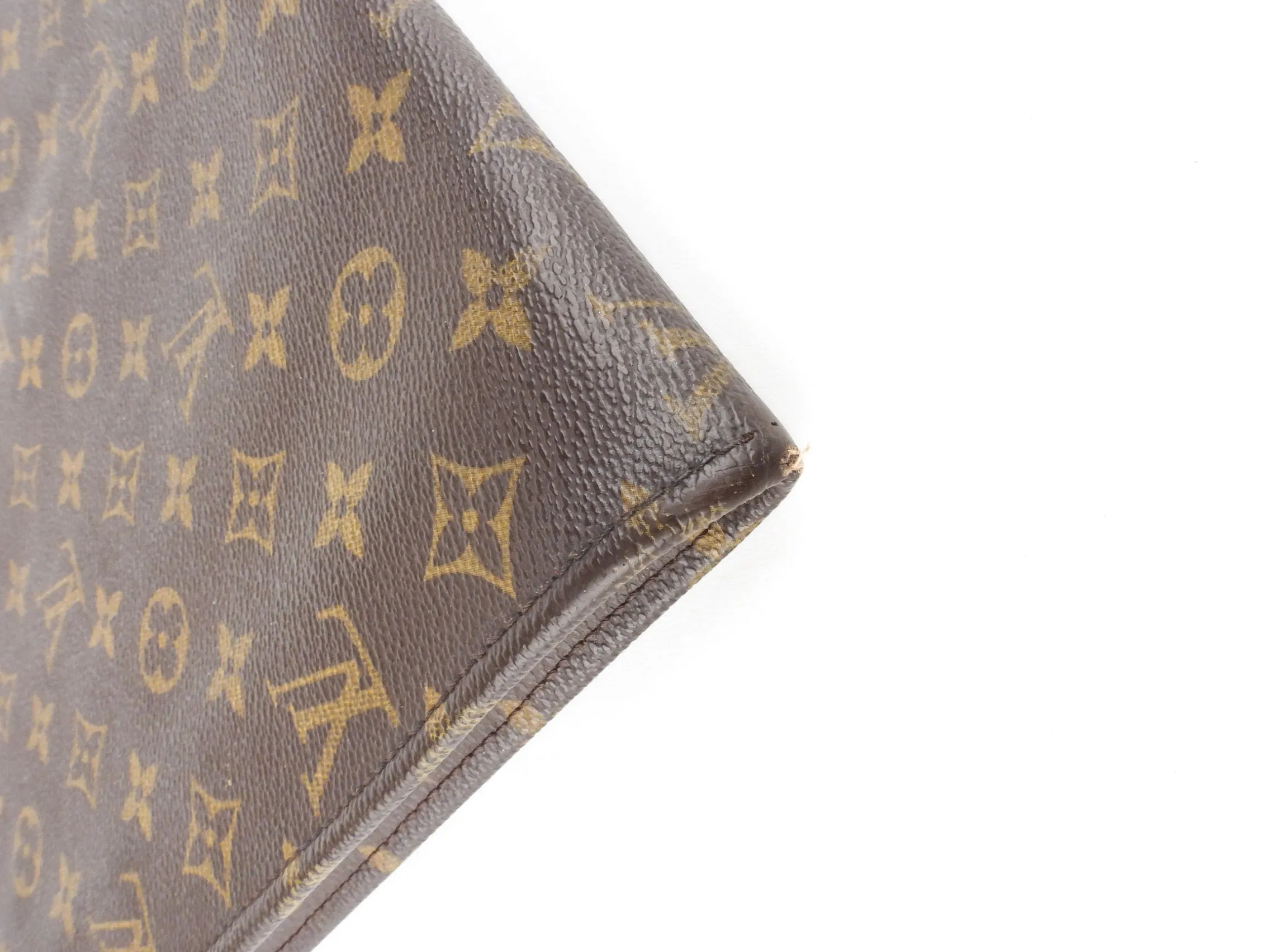 Louis Vuitton Monogram Coated Canvas Porte-Document Holder GM Document Pouch