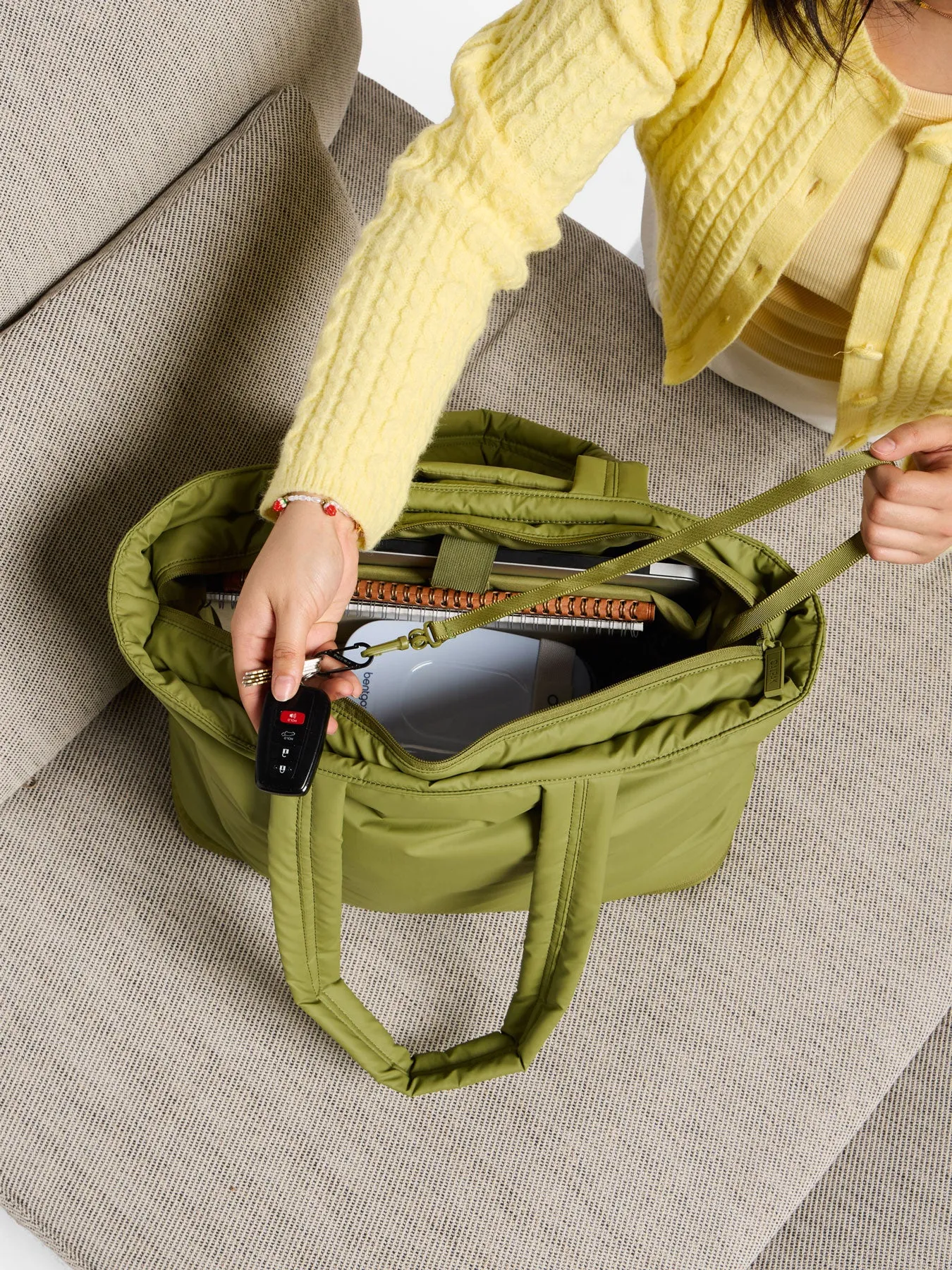 Luka Expandable Laptop Tote