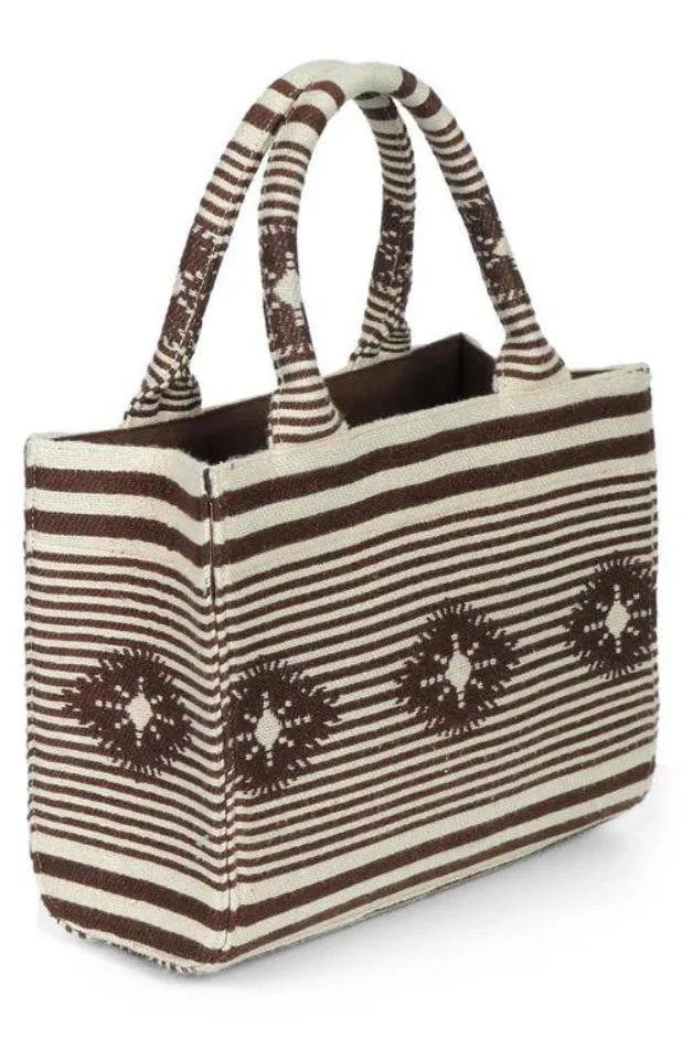 Luna Moon - Rue Neuve Small Tote - Coffee