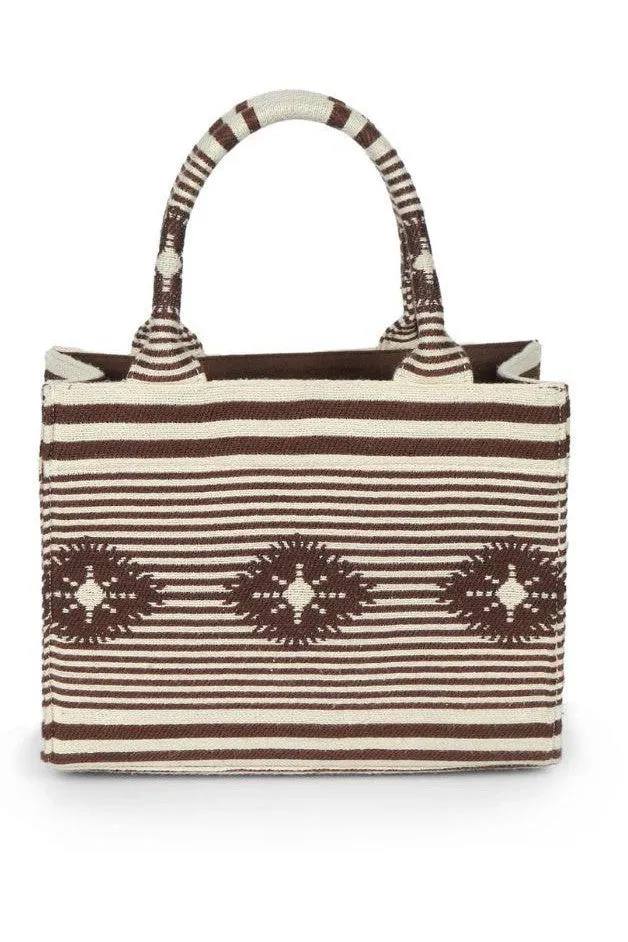 Luna Moon - Rue Neuve Small Tote - Coffee