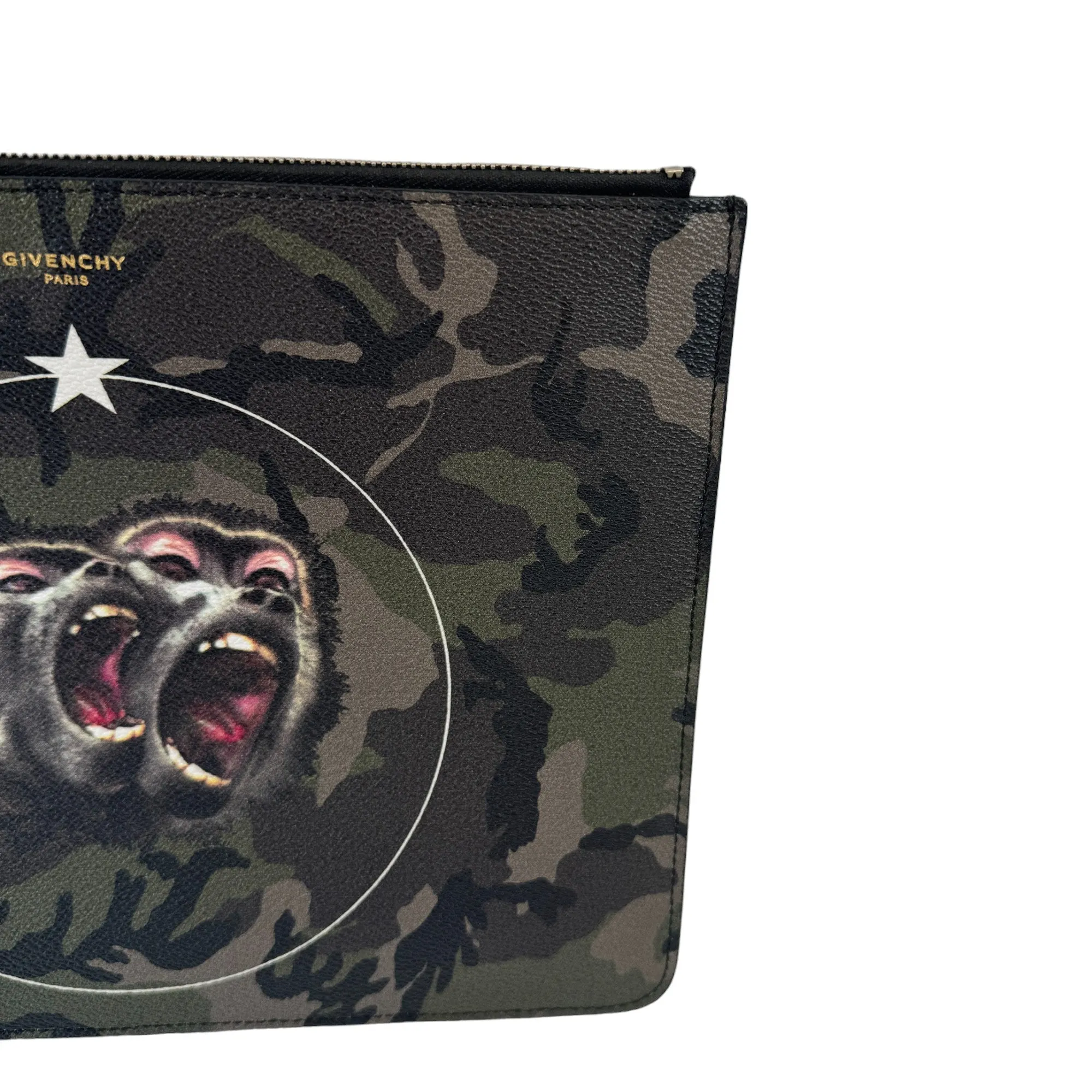 Men's Monkey Brothers Camouflage Pouch Khaki