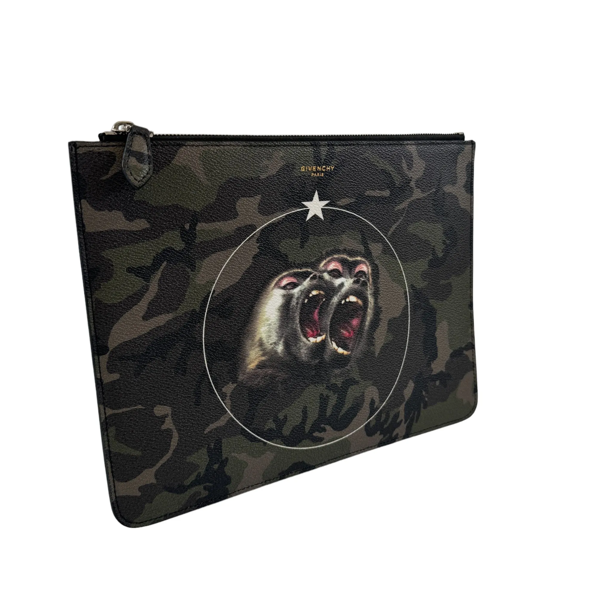 Men's Monkey Brothers Camouflage Pouch Khaki