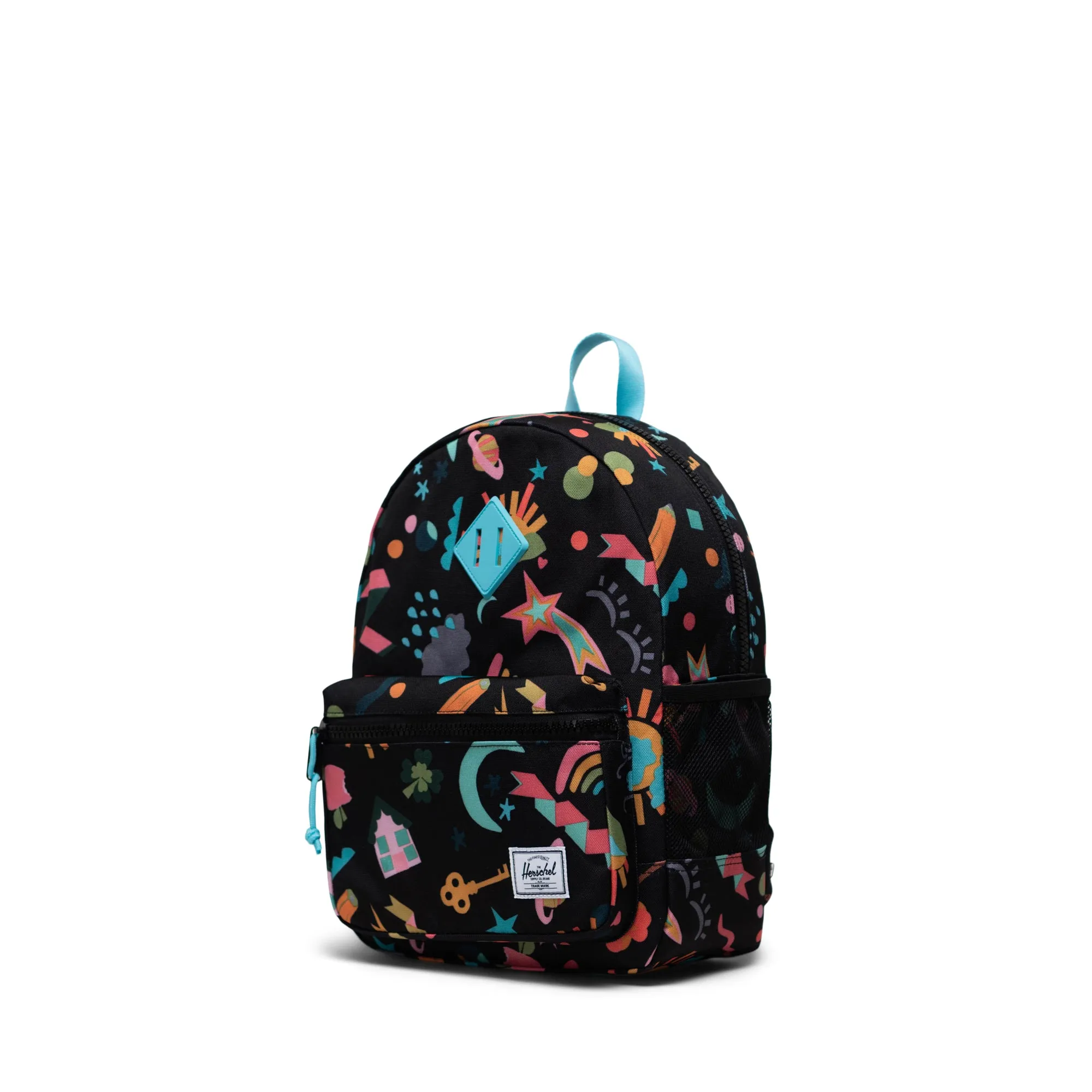 Mochila Herschel Heritage Kids Scrapbook Black