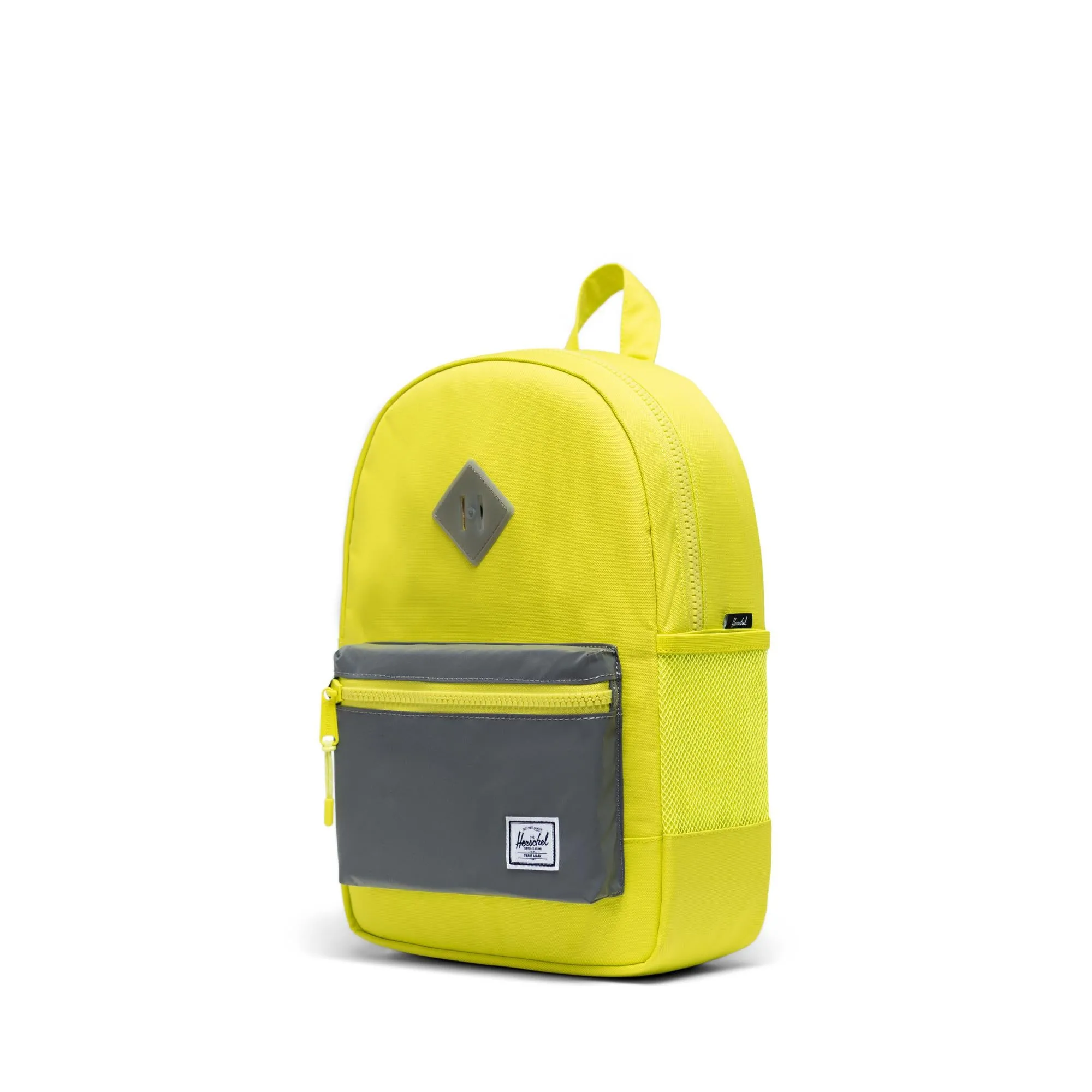 Mochila Herschel Heritage Youth Sulphur Spring/Silver - Reflective