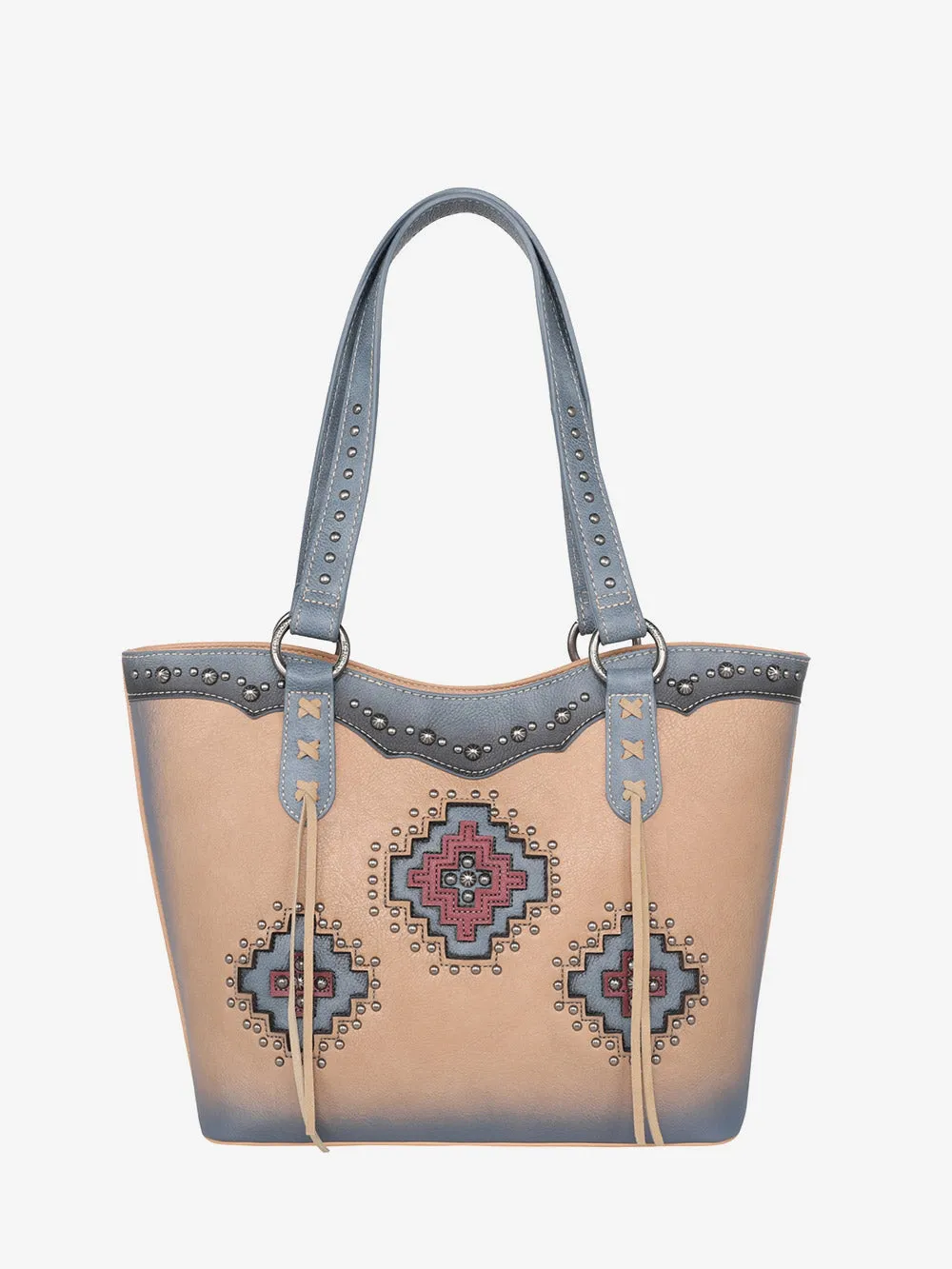 Montana West Cut-out Aztec Applique Concealed Carry Tote Set