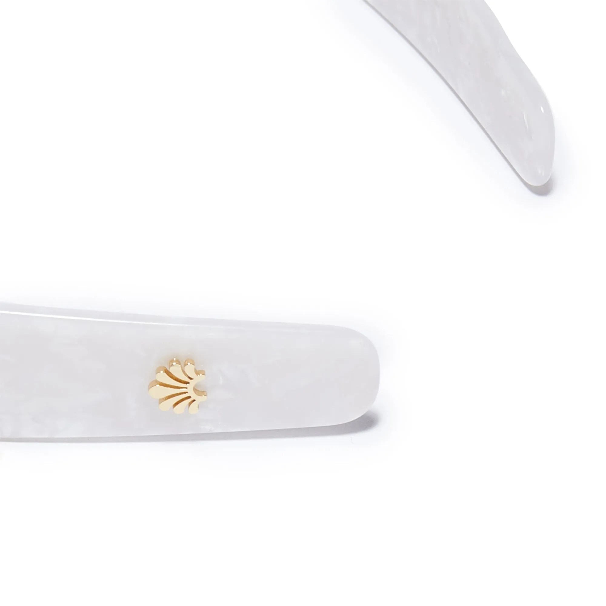 MOTHER OF PEARL EMMA ACETATE HEADBAND