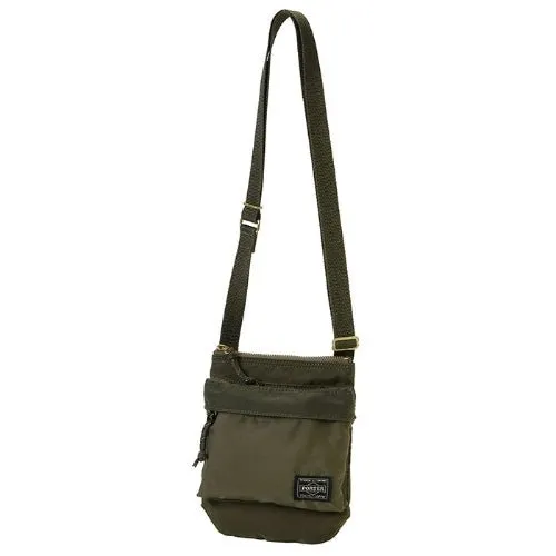 Porter Yoshida Shoulder Pouch Force Olive