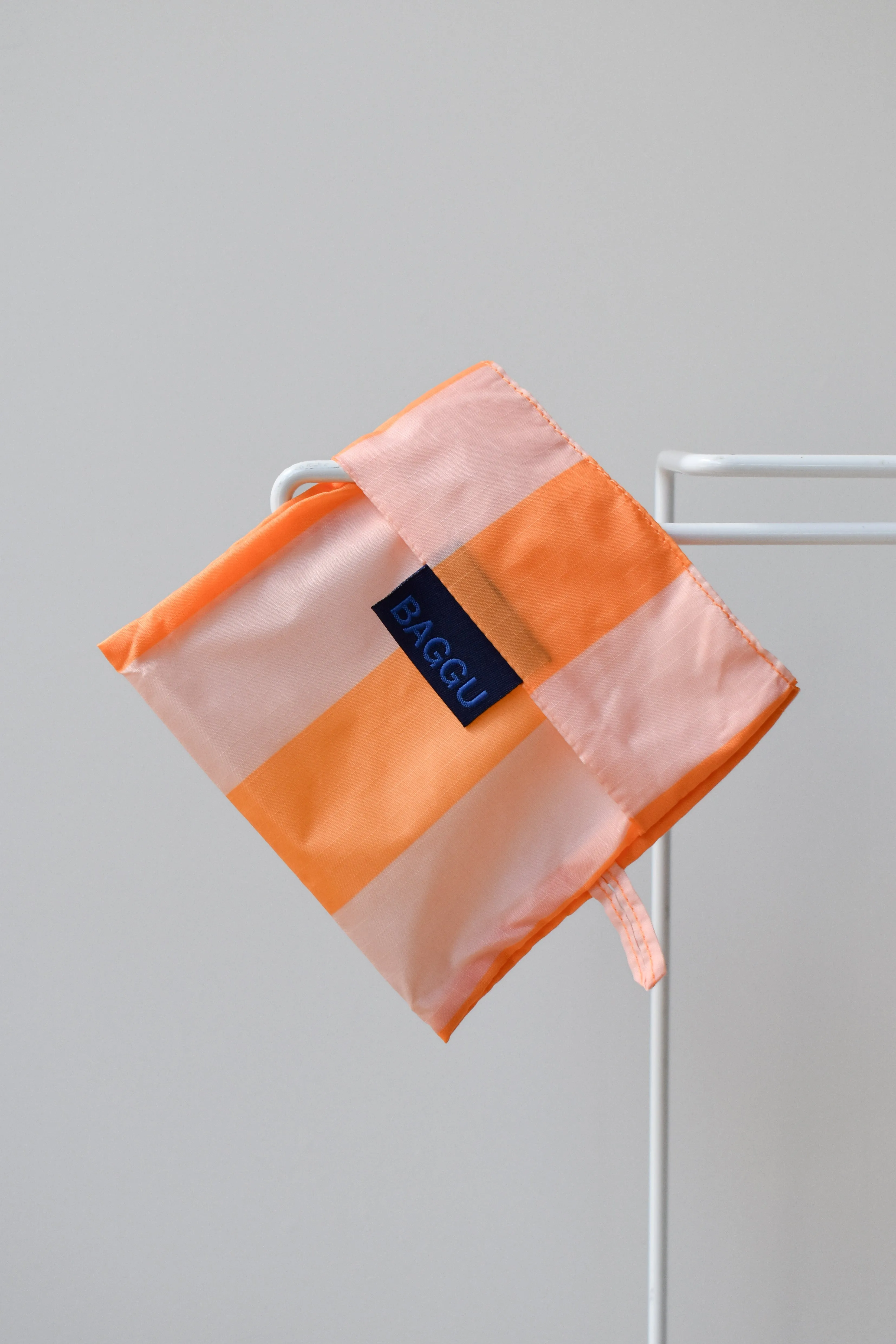 "Hawaii" Standard Baggu - Tangerine Wide Stripe